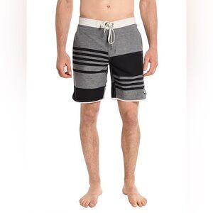 Vuori “V” Cycled Cruise Board Shorts in Grey